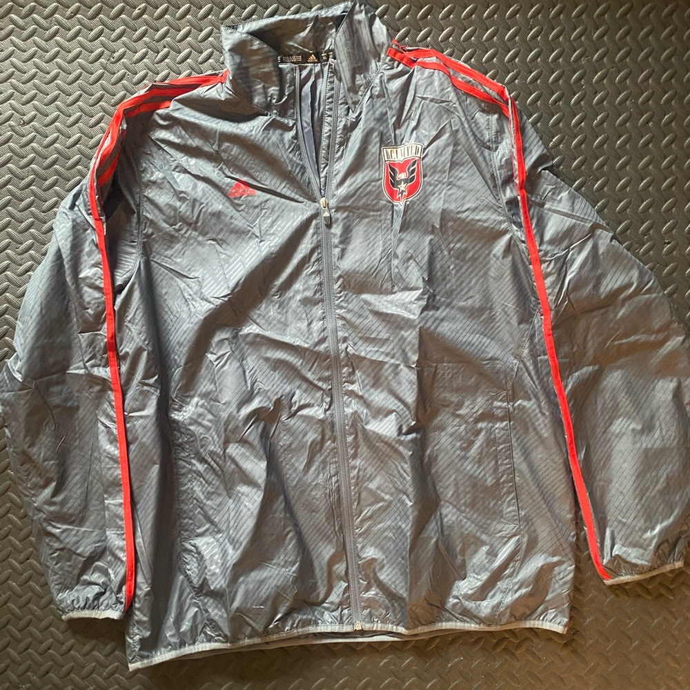 Adidas D.C. United warm up jacket size XL